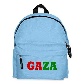 Free Gaza - Kids' Backpack - light blue - Front