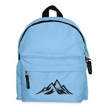Gebirge - Kinder Rucksack - Hellblau - Vorne