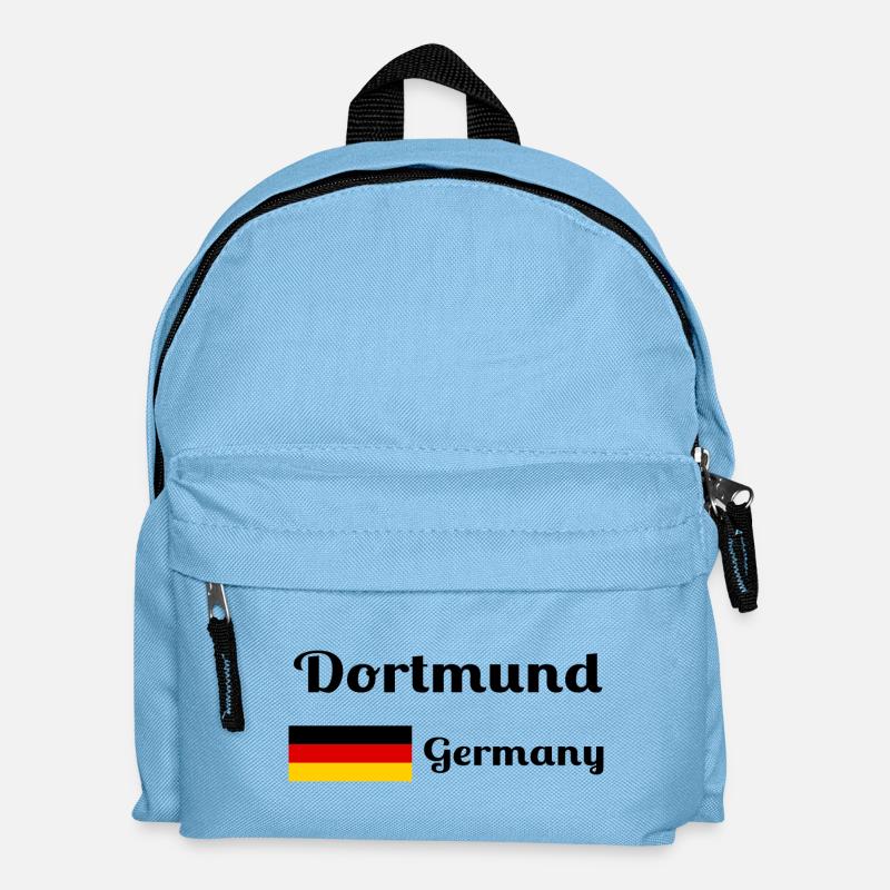 Dortmund Germany- Stylish prints - Kids' Backpack - light blue