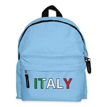 Italy Flag - Kids' Backpack - light blue - Front