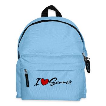 J’adore l’été - Sac à dos Enfant - bleu clair - Devant