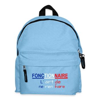 t_fonctionnaire2 - Sac à dos Enfant - bleu clair - Devant