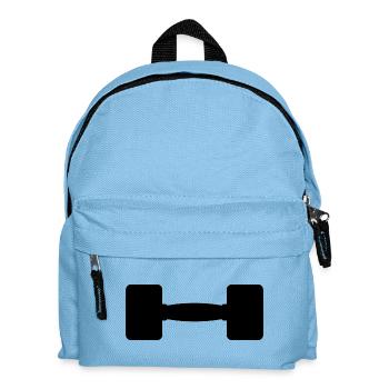 Haltère - Sac à dos Enfant - bleu clair - Devant
