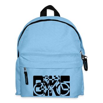 pictogramm combiné vélo cycliste - Sac à dos Enfant - bleu clair - Devant