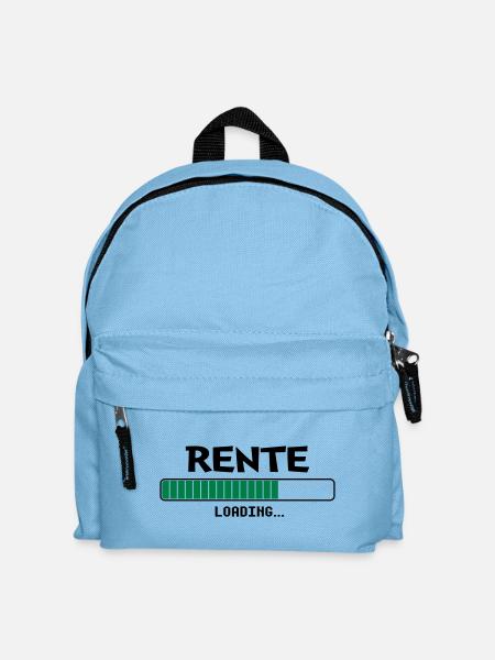 Rente loading Ladebalken - Kinder Rucksack - Hellblau