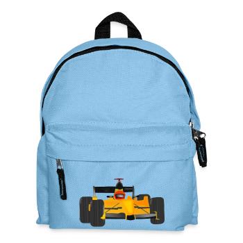 dragster racer automotive car automobil rennwagen3 - Kinder Rucksack - Hellblau - Vorne