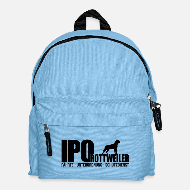 IPO ROTTWEILER - Kinder Rucksack - Hellblau