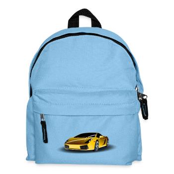 Lambo Sports Car Gift - Kids' Backpack - light blue - Front