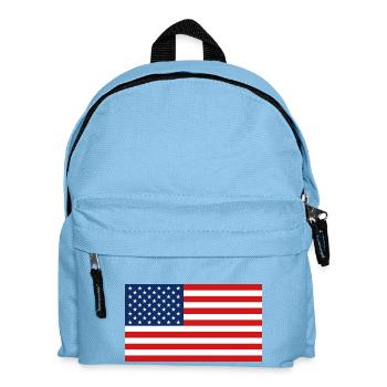 United States - Kids' Backpack - light blue - Front