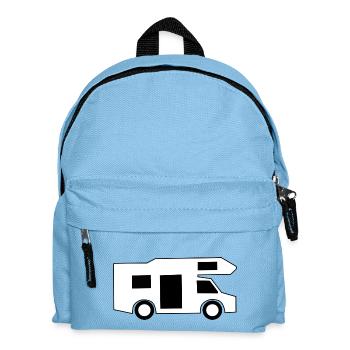 Maison mobile / cadeau - Sac à dos Enfant - bleu clair - Devant