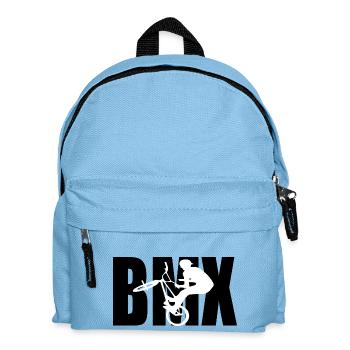 BMX - Kinder Rucksack - Hellblau - Vorne