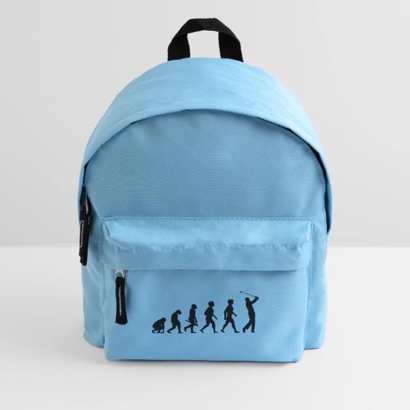 Evolution Golf Golfer Golfer Golf Course Kids' Backpack
