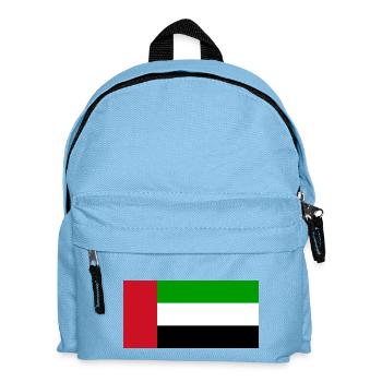United Arab Emirates - Kids' Backpack - light blue - Front