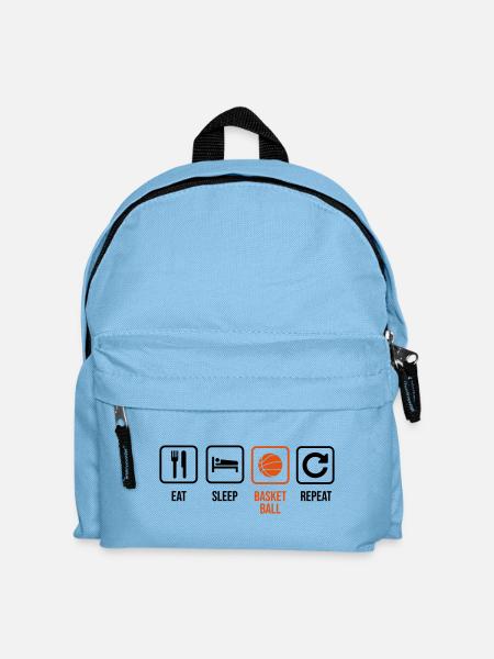 Basketballer - Kinder Rucksack - Hellblau
