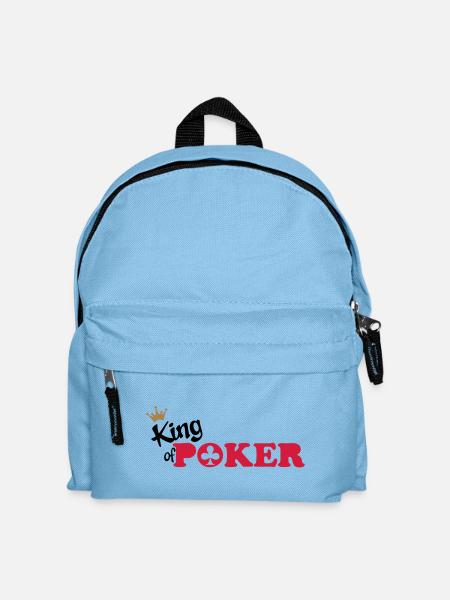 poker - Sac à dos Enfant - bleu clair