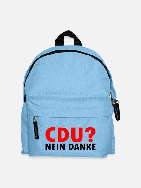Cdu - Kinder Rucksack - Hellblau