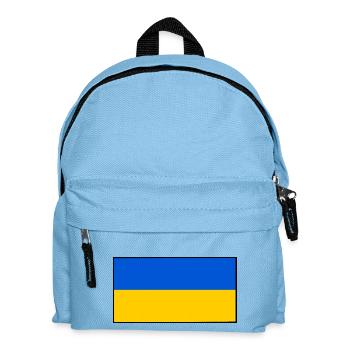 Ukraine - Kids' Backpack - light blue - Front