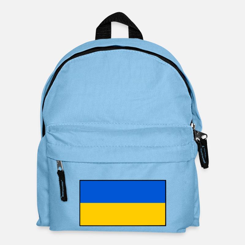 Ukraine - Kinder Rucksack - Hellblau
