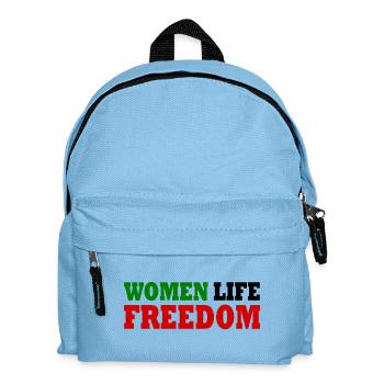 Women life freedom - Sac à dos Enfant - bleu clair - Devant