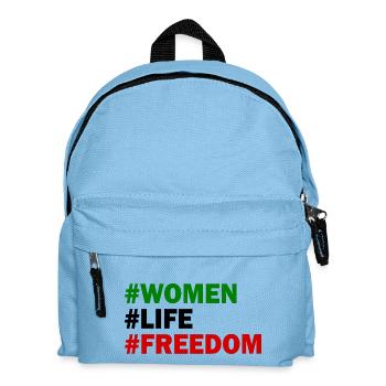 Women life freedom - Sac à dos Enfant - bleu clair - Devant