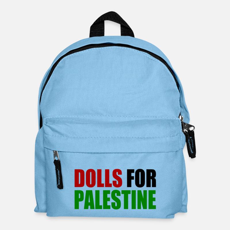 dolls for palestine - Kinder Rucksack - Hellblau