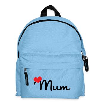 Maman d'Amour - Muttertag - Kinder Rucksack - Hellblau - Vorne