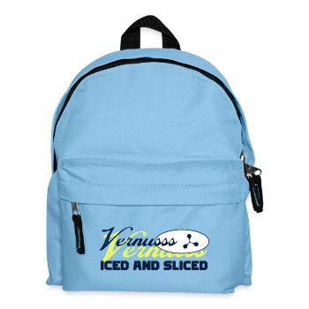 Vernus – gekühlt und in Scheiben geschnitten - Kinder Rucksack - Hellblau - Vorne