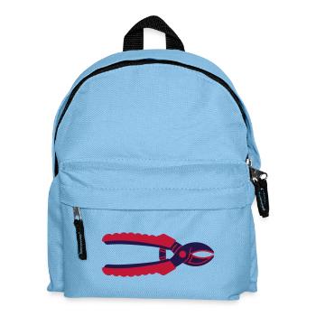 Pruning Shears Tool Garden Icon - Kids' Backpack - light blue - Front