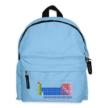 Tableau périodique des éléments (PSE) Tableau - Sac à dos Enfant - bleu clair - Devant