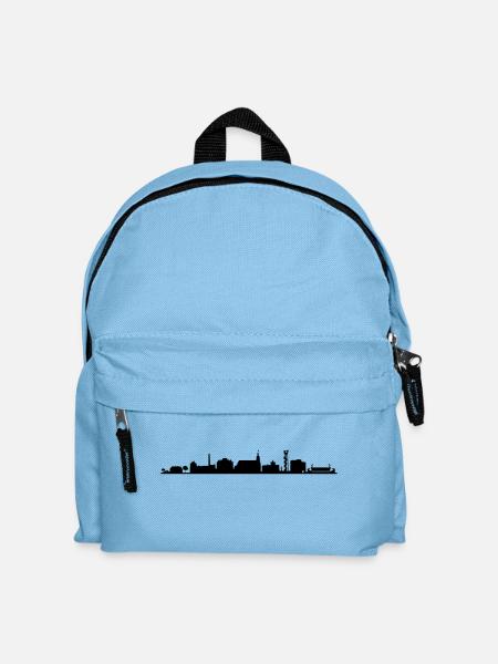 Skyline Cottbus - Kinder Rucksack - Hellblau