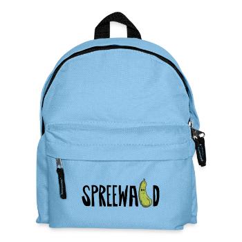 Spreewald Gurke - Kinder Rucksack - Hellblau - Vorne