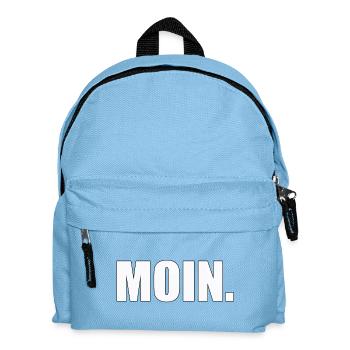BONJOUR - Sac à dos Enfant - bleu clair - Devant