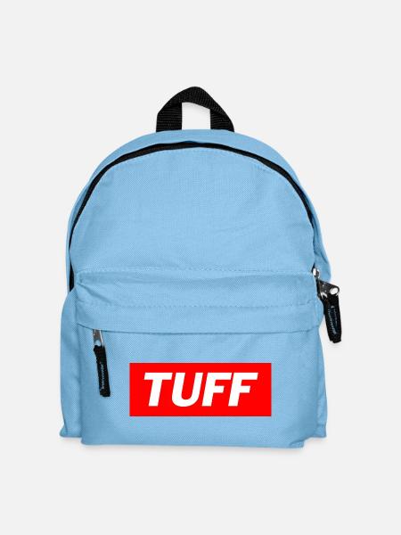 Tuff - Funny Memes - Kinder Rucksack - Hellblau