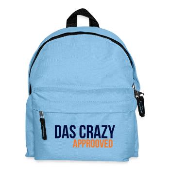GIUDAN Youth Word 25 Collection THE CRAZY APPROVED - Kids' Backpack - light blue - Front