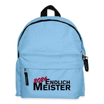 Finally champion 2026 championship - Kids' Backpack - light blue - Front