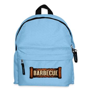 Barbecue Font - Kids' Backpack - light blue - Front