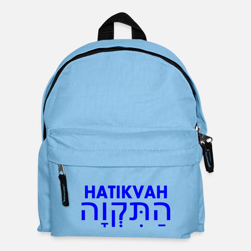 Hatikvah - Kinder Rucksack - Hellblau
