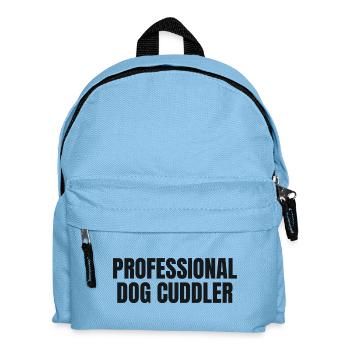 Câlineuse professionnelle de chiens - T-shirt Hunde - Sac à dos Enfant - bleu clair - Devant