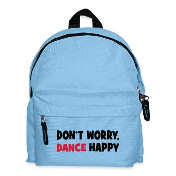 tanzen - Kinder Rucksack - Hellblau - Vorne