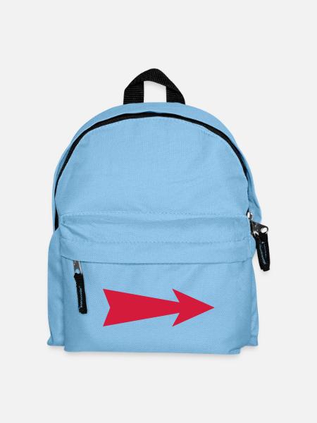 pfeil - Kinder Rucksack - Hellblau