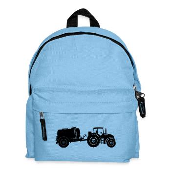 Tracteur avec citerne vautour - Sac à dos Enfant - bleu clair - Devant