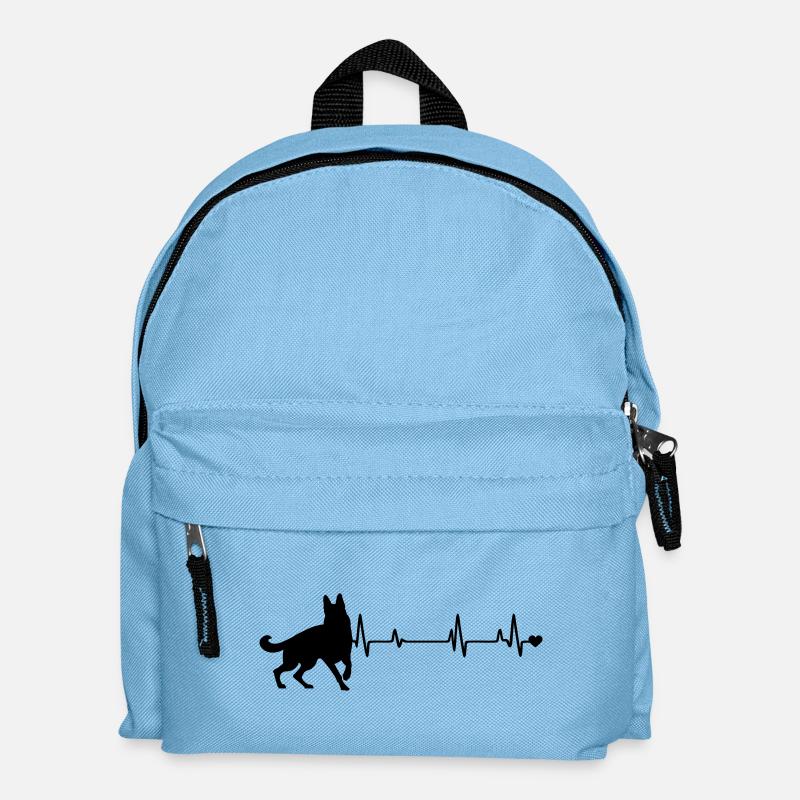 Dog - Kids' Backpack - light blue