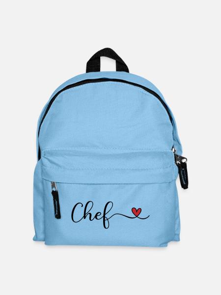 Chef - Kinder Rucksack - Hellblau
