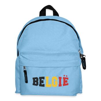 Belgien Shirt - Kinder Rucksack - Hellblau - Vorne