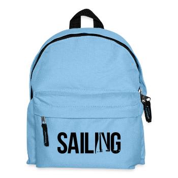 sailing - Kids' Backpack - light blue - Front