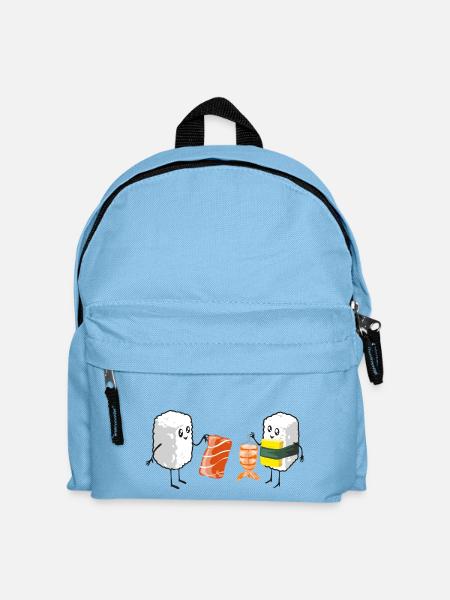 Sushi Shopping - Kinder Rucksack - Hellblau