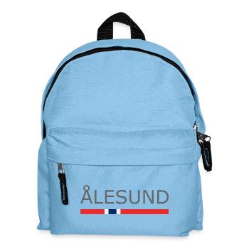 Alesund - Norvège - Norvège - Norvège - Sac à dos Enfant - bleu clair - Devant