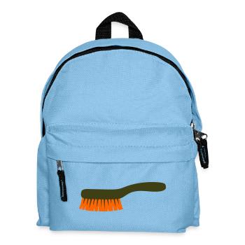 Mushroom Brush Tool Collector - Kids' Backpack - light blue - Front