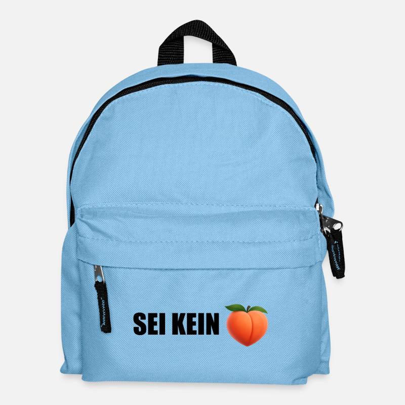 Don't be a Peach - Kids' Backpack - light blue
