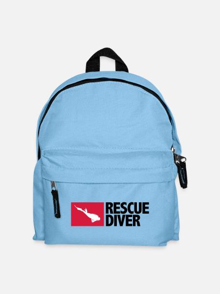 Rescue Diver - Kids' Backpack - light blue